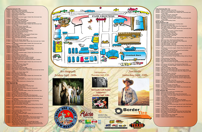 2018 Fairgrounds Map
